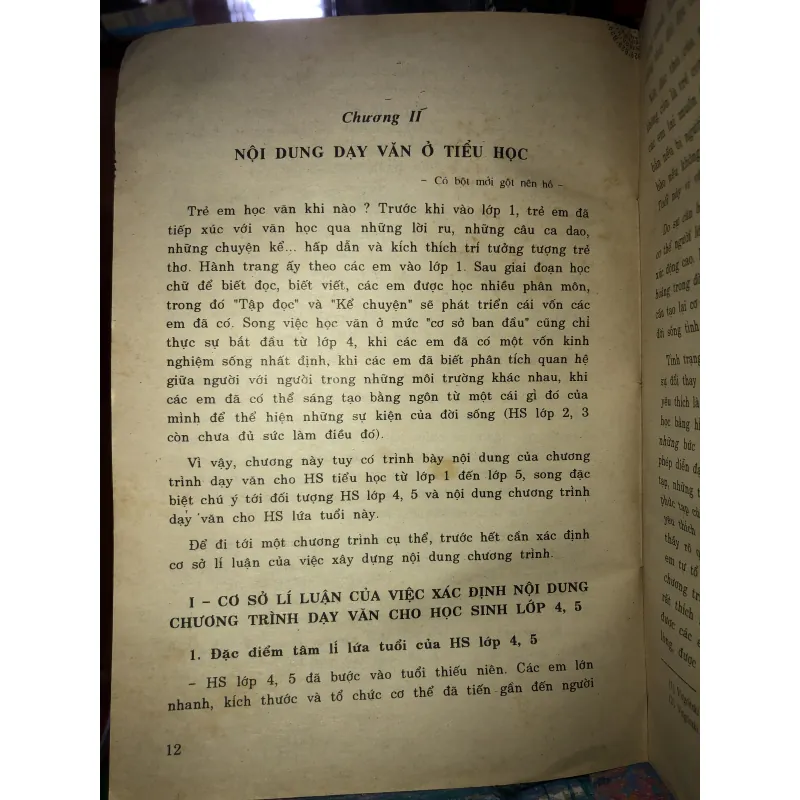 Dạy văn cho học sinh tiểu học - Hoàng Hoà Bình  960664