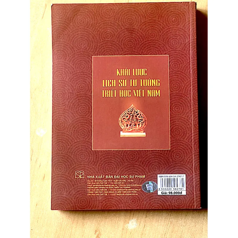 KHÁI LƯỢC LỊCH SỬ TƯ TƯỞNG TRIẾT HỌC VIỆT NAM 1000434