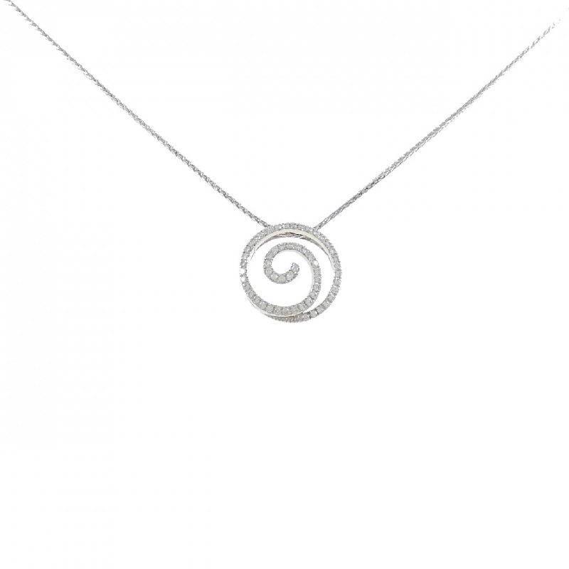 Dây chuyền kim cương 750WG/K18WG 0.35CT - Hàng hiệu Authentic 861186