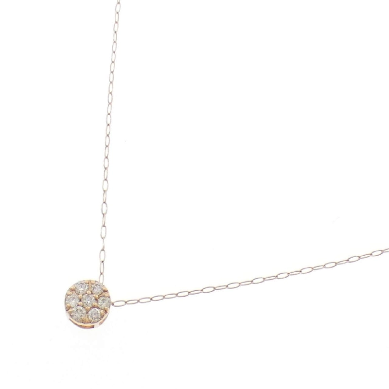 K10PG Dây chuyền kim cương 0.10CT - Hàng hiệu Authentic 857135