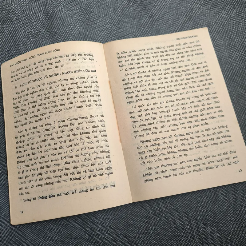 Bạn muốn thành công trong cuộc sống - Kim Woo Chung - 1991 655518