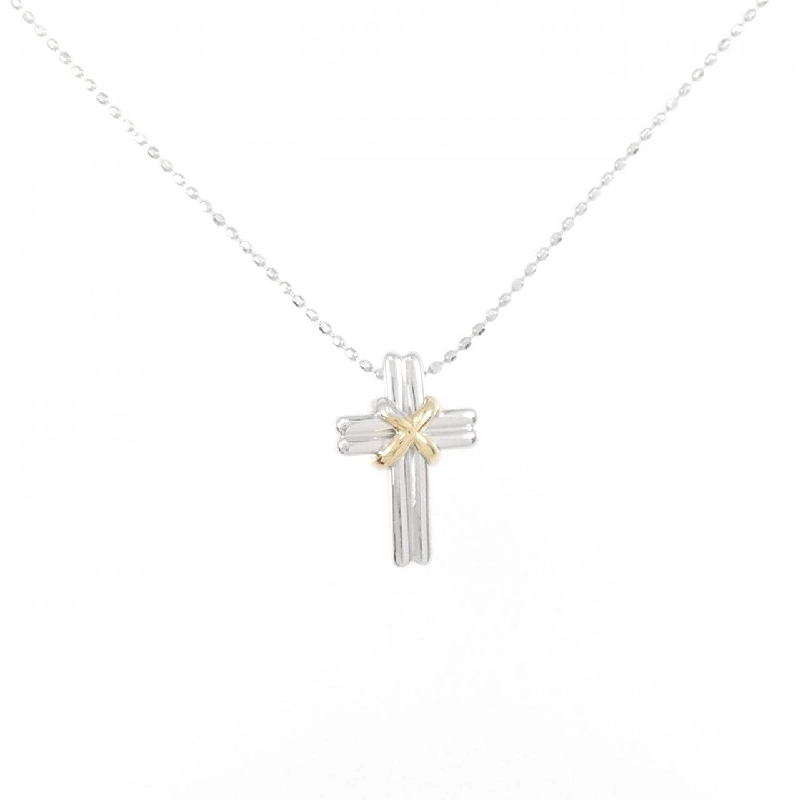 K18WG/K18YG Dây chuyền đeo cổ - Hàng hiệu Authentic 865135