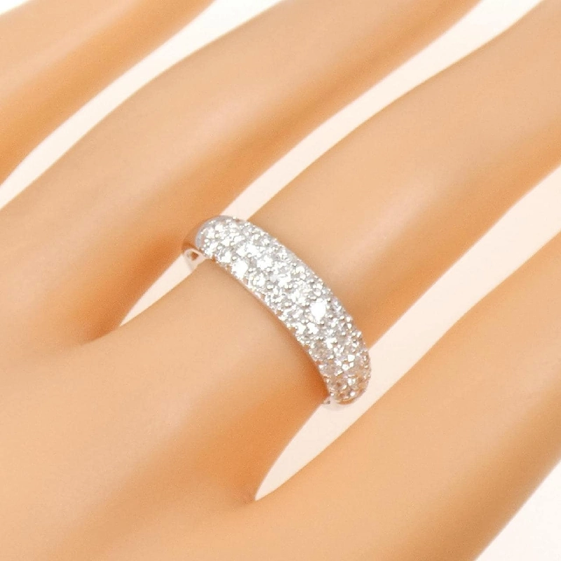 Nhẫn kim cương Pavé K18WG 1.00CT 665779