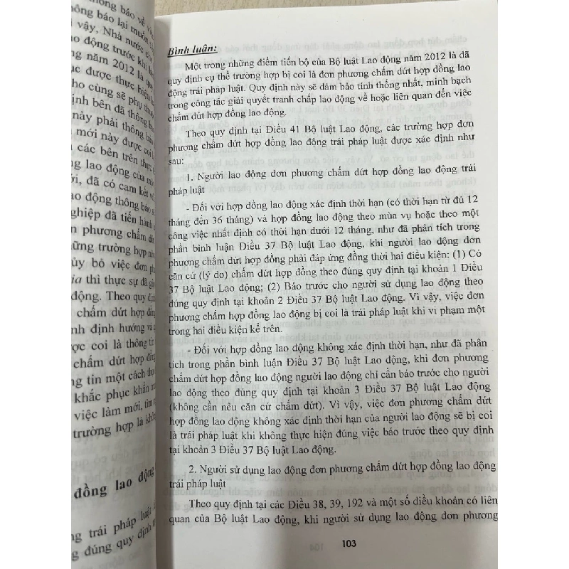 Bình luận khoa học bộ luật lao động - TS. Lưu Bình Nhưỡng 752041