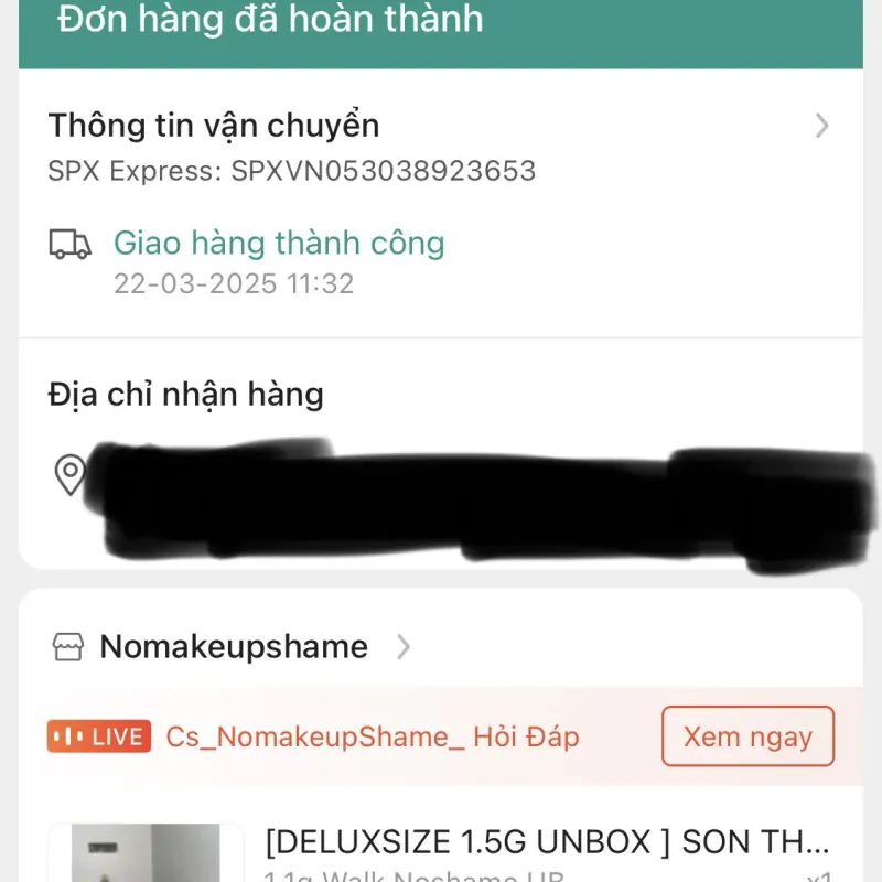 Son UB - màu Walk of no shame 992295