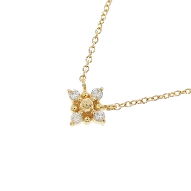 K18YG Dây chuyền kim cương - Hàng hiệu Authentic 857812