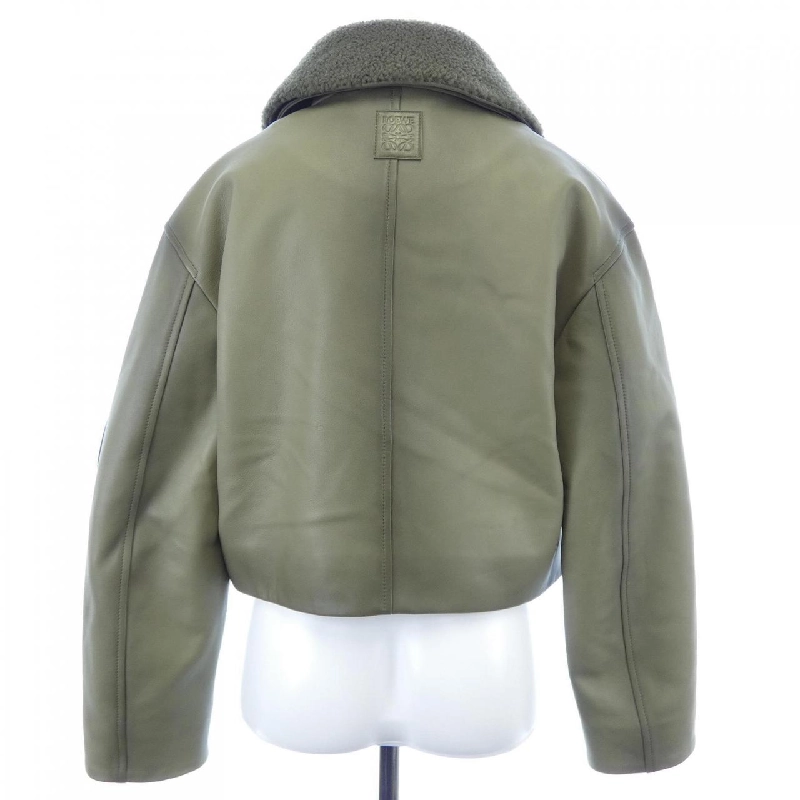 LOEWE S540Y19L73 Áo khoác da - Hàng hiệu Authentic 818140