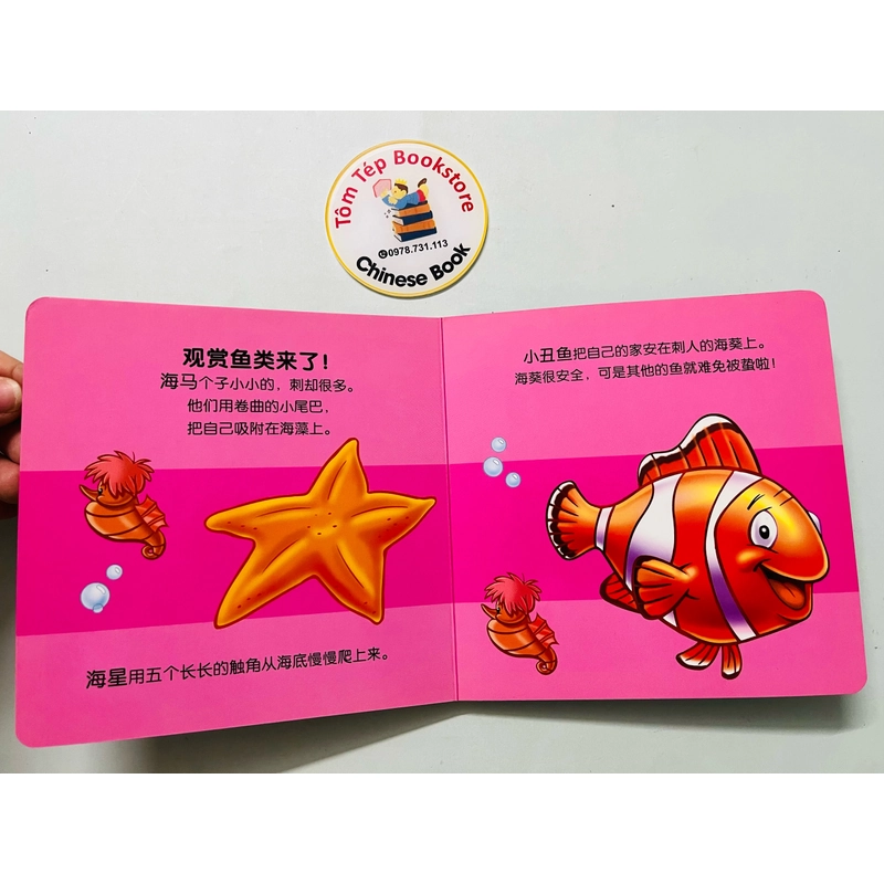 Boardbook truyện Disney tiếng Trung cho bé 478622