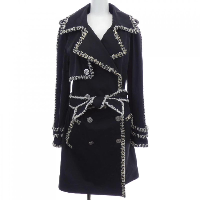 CHANEL P23285V14100 04P Áo khoác trench - Hàng hiệu Authentic 814377