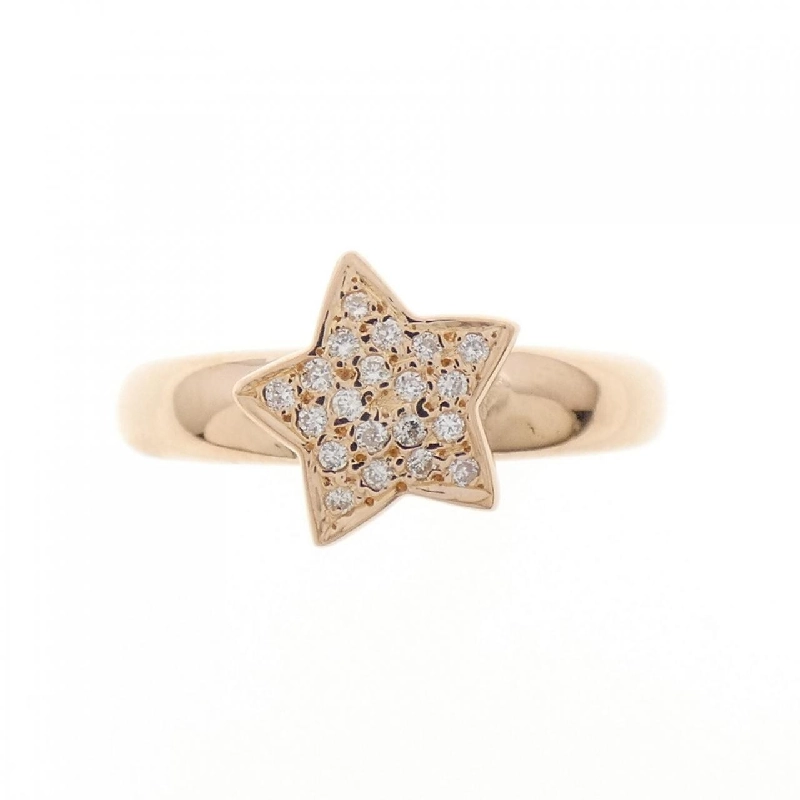 Nhẫn kim cương pavé K18PG 0.10CT 667593