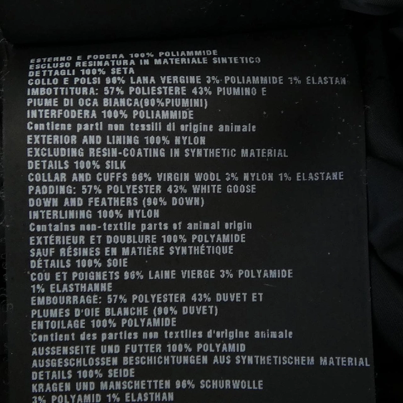 Áo khoác lông vũ PRADA - Hàng hiệu Chính hãng 642729