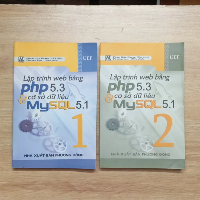 [Lập Trình] Bộ sách Lập trình WEB bằng PHP 5.3 & MySQL 5.1 (1 & 2) 1019999