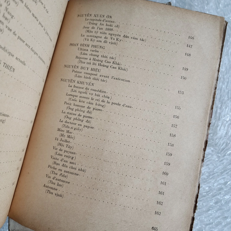 Anthologie de la lietterature Vietnamienne | 4 tập | in 1972 đến 1975 giấy tốt 507641