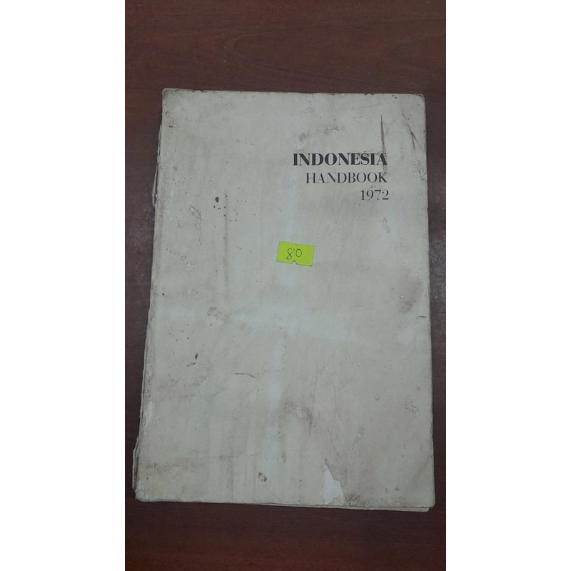 INDONESIA - HANDBOOK 1972 290191