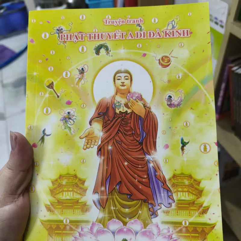 Sách - Truyện Tranh Phật Thuyết A Di Đà Kinh 759158
