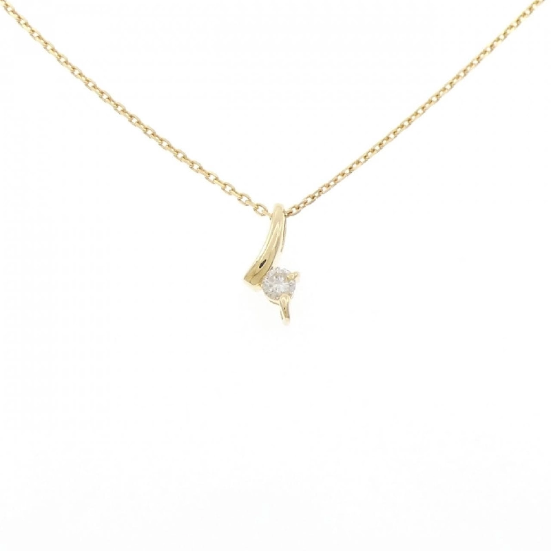 K18YG Dây chuyền kim cương 0.13CT - Hàng hiệu Chính hãng 862396