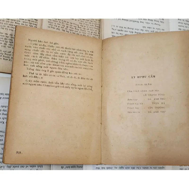 [Văn học Mỹ] - LI RƯỢU CẤM, tác giả: Irwin Shaw 716965