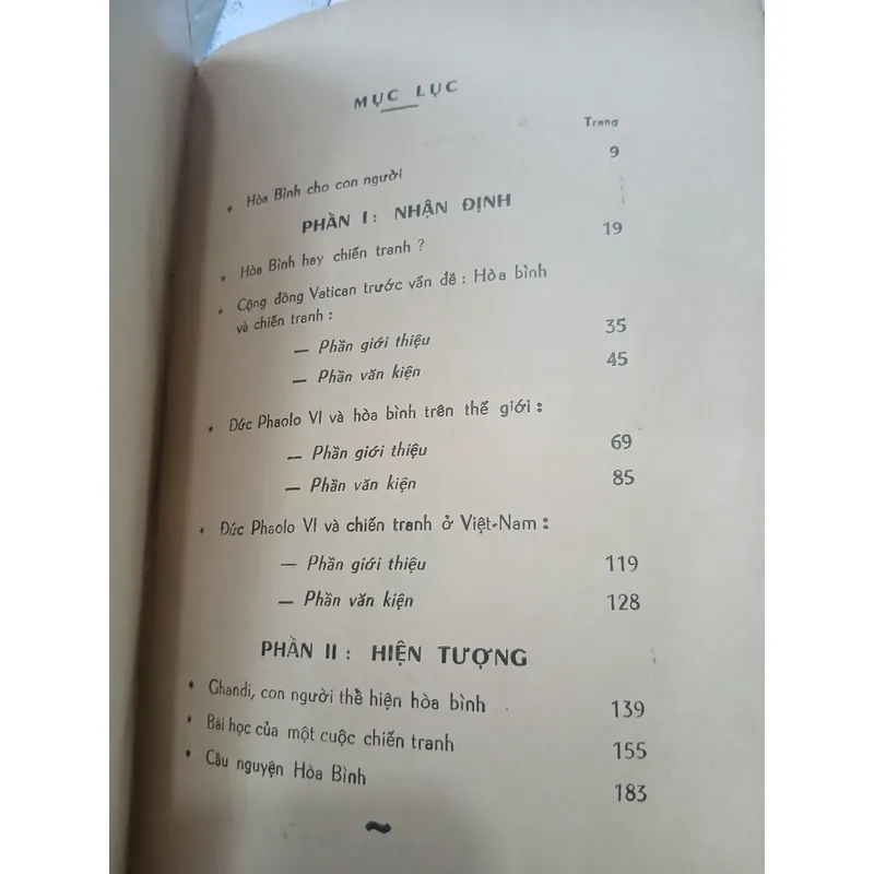 HÒA BÌNH CHO CON NGƯỜI - TRƯƠNG BÁ CẦN, TRƯƠNG ĐÌNH HÒE, NGUYỄN HỒ ĐỈNH 737341