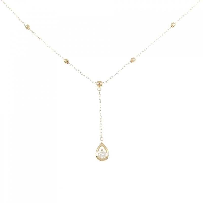 Dây chuyền kim cương K18YG 0.07CT - Hàng hiệu chính hãng 858499