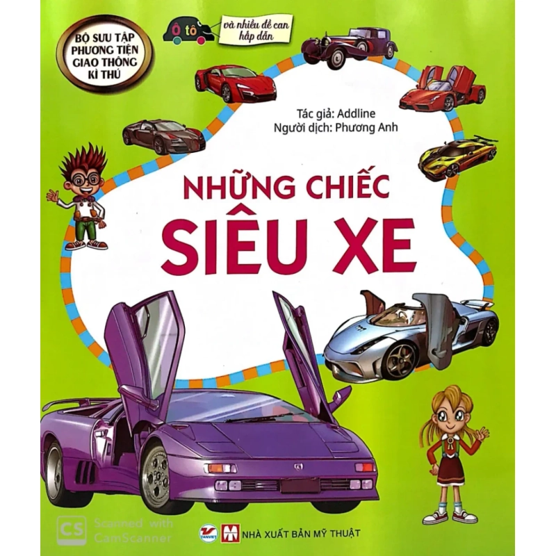 Sưu Tập Phương Tiện Giao Thông Kì Thú - Những Chiếc Siêu Xe (2019) - Addline 741753