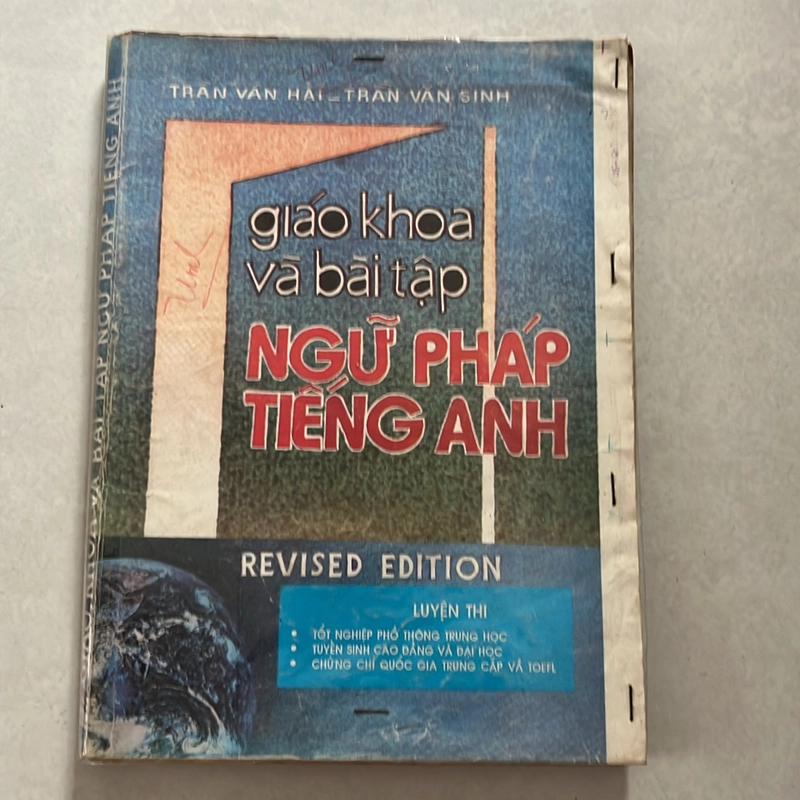 Giáo khoa và bài tập Ngữ Pháp Tiếng Anh — 1989s 499522