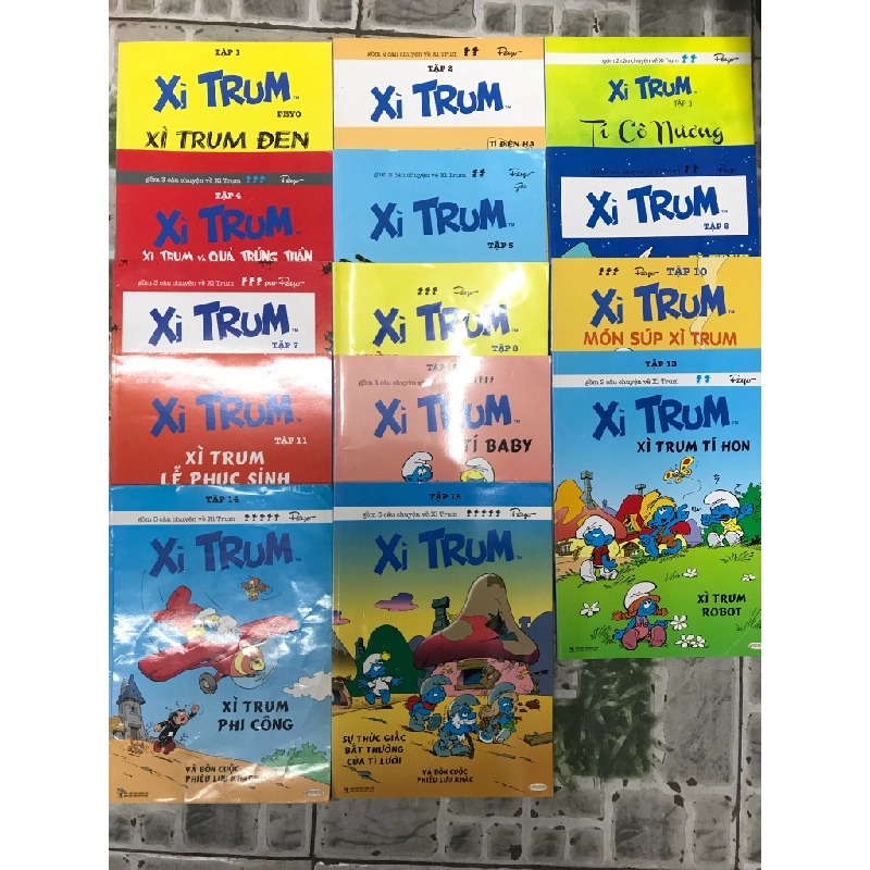 TRUYỆN TRANH Xì Trum TVM tái bản trọn bộ 149413