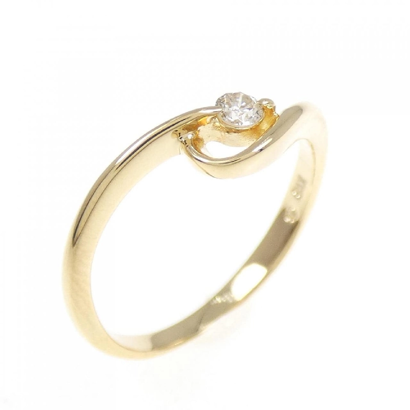 Nhẫn kim cương K18YG 670770