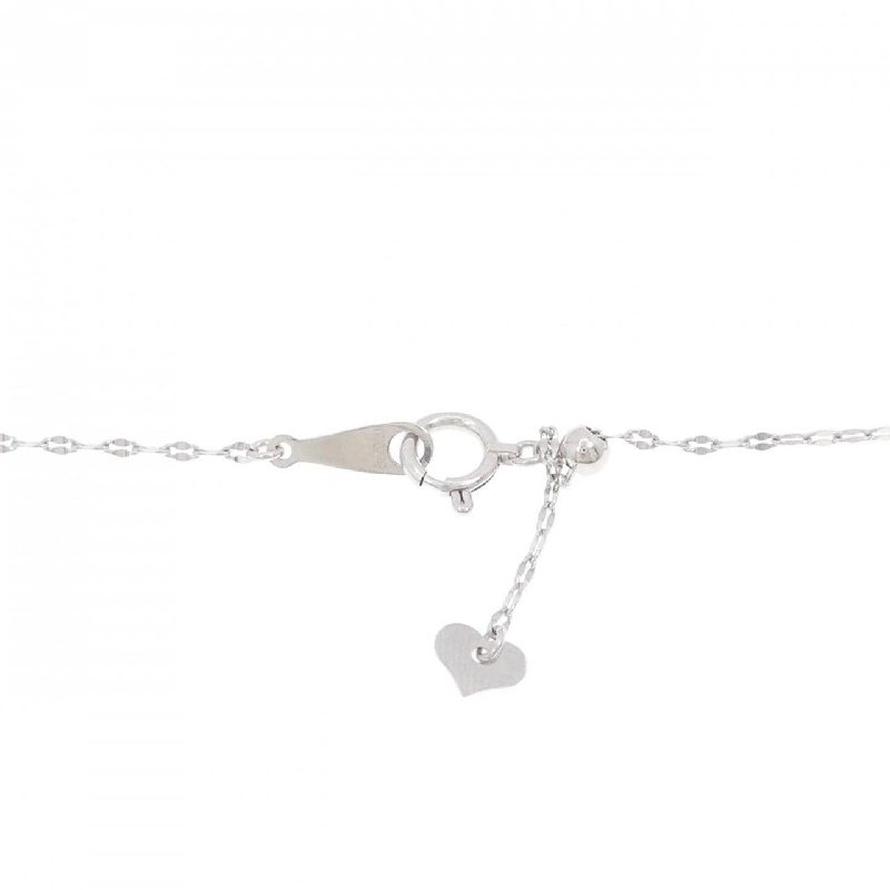 K18WG Dây chuyền ngọc lục bảo 0.05CT - Hàng hiệu Chính hãng 858001