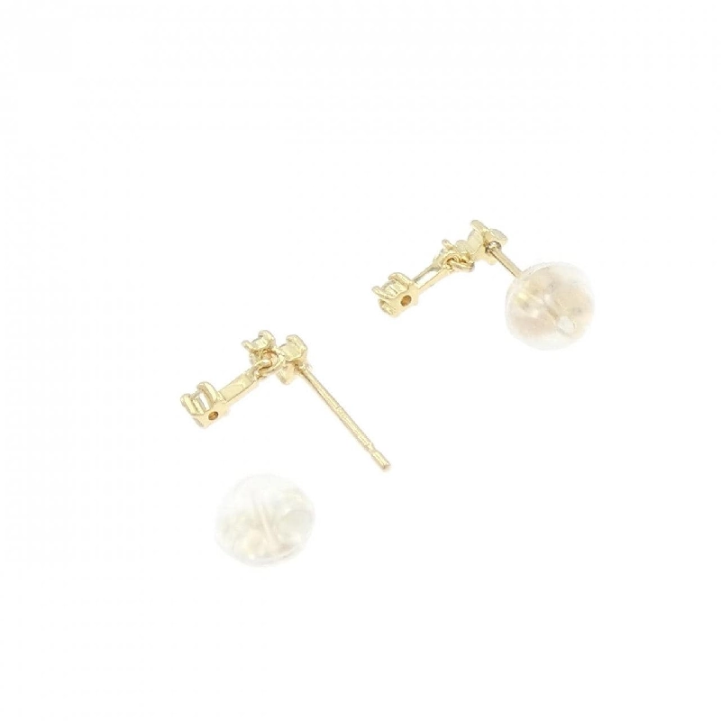 K18YG Bông tai kim cương 0.04CT - Hàng hiệu Chính hãng 868190