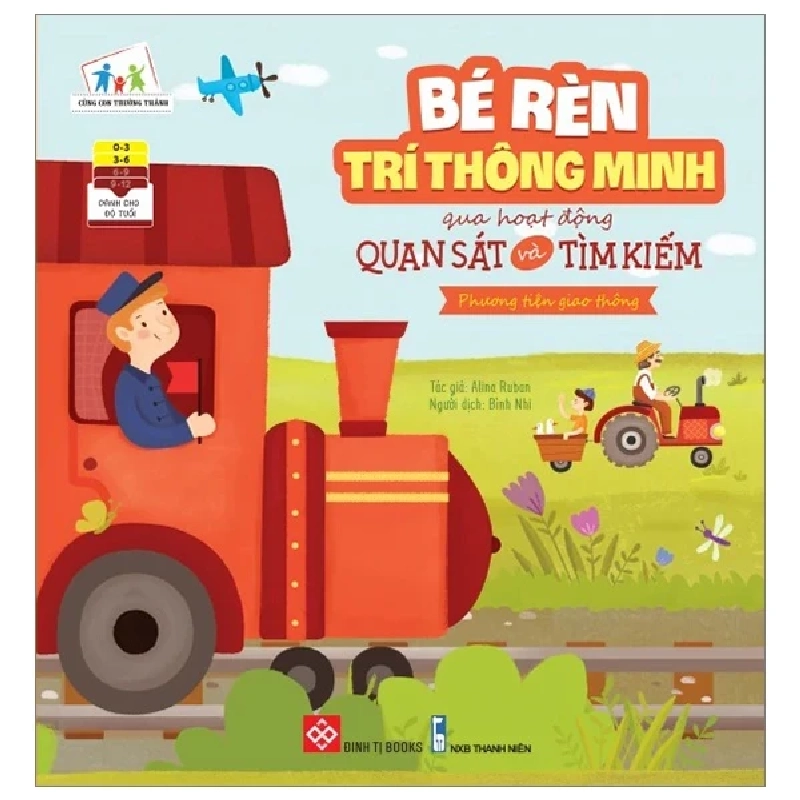 Bé Rèn Trí Thông Minh Qua Hoạt Động Quan Sát Và Tìm Kiếm - Phương Tiện Giao Thông - Alina Ruban 309155