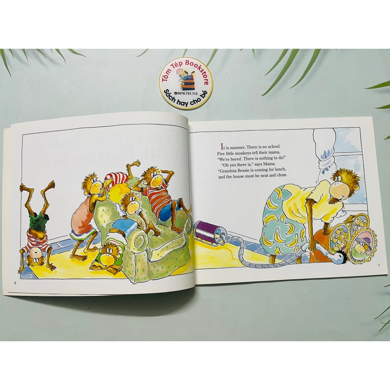Set Five Little Monkeys (Eileen Christelow) 552731