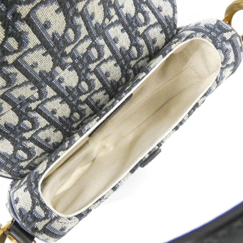 【Sản phẩm mới】Christian Dior DIOR OBLIQUE Saddle Mini M0456CTZQ Túi 618928