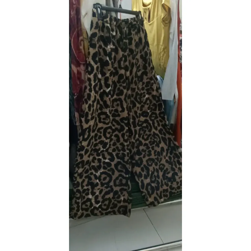 Quần da beo ống rộng size XS 989764