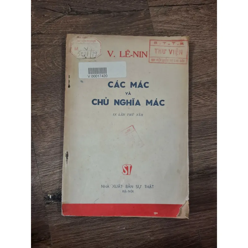 Các Mác và Chủ nghĩa Mác - V. Lê-nin - Tiểu sử/Lý luận 728627