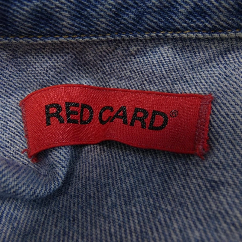 Thẻ đỏ RED CARD G007J Áo khoác denim - Hàng hiệu Chính hãng 815313