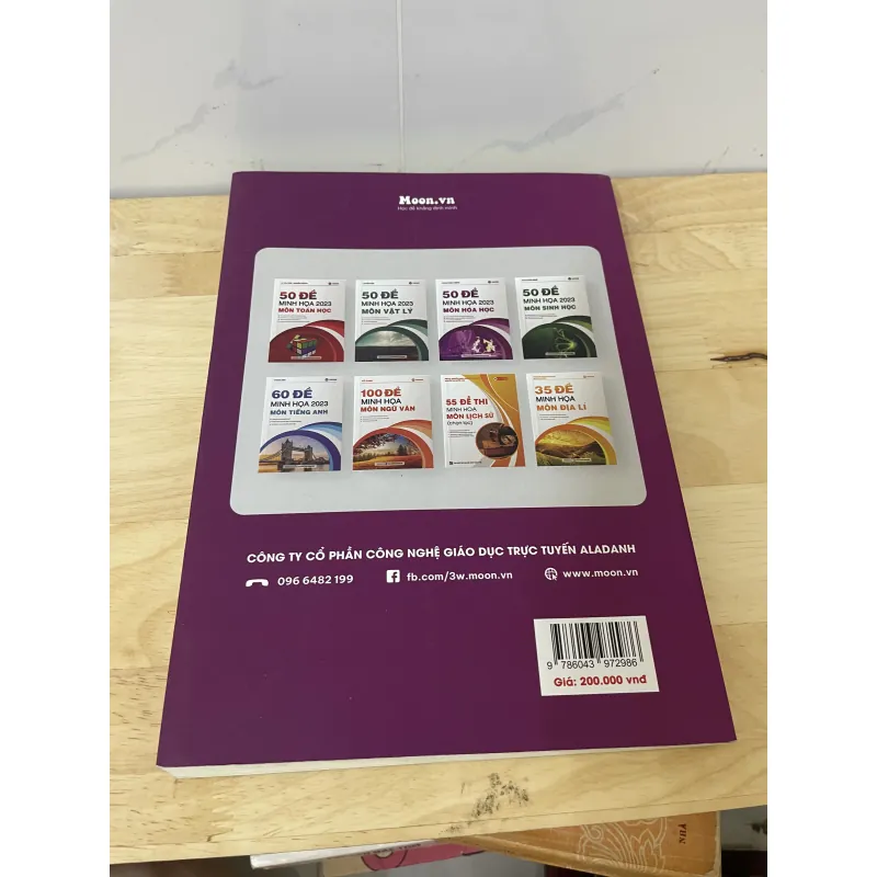 50 bộ đề minh Hoạ 2023 Môn Hoá  761003