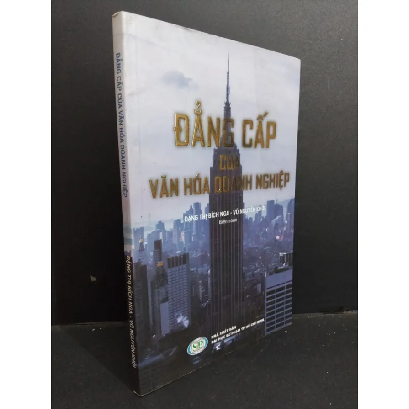 [Sách Cũ SCGR] Đẳng cấp của văn hóa doanh nghiệp mới 80% tróc gáy ố bẩn nhẹ 2018 HCM0612 Đặng Thị Bích Nga KINH DOANH 683727