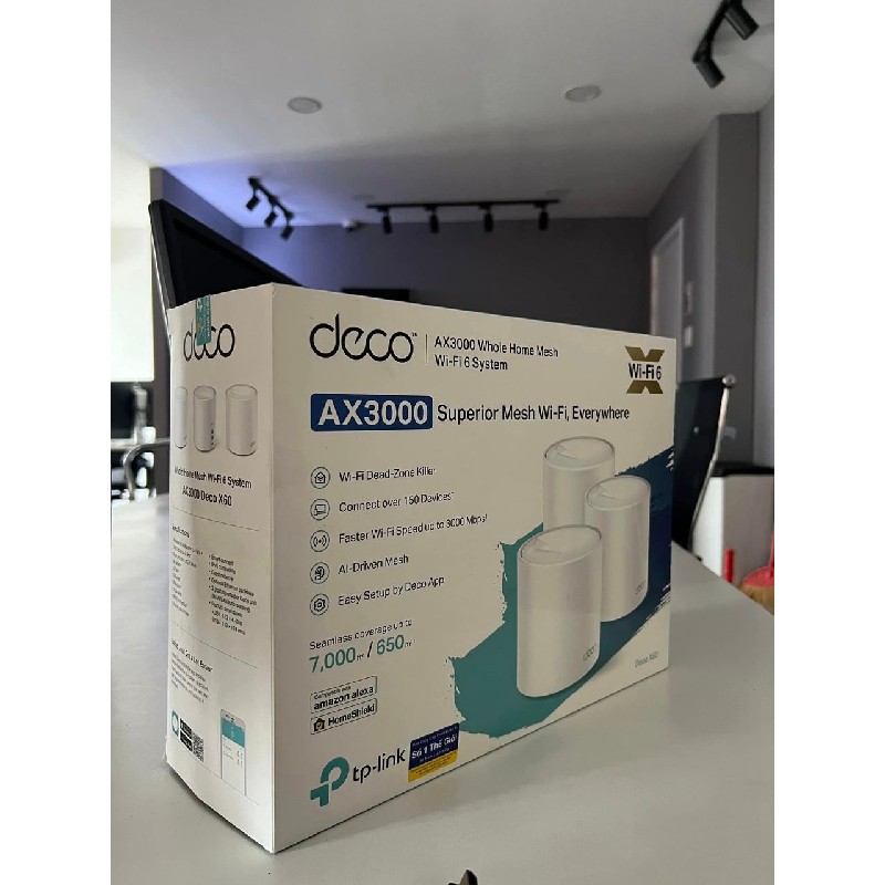 WIFI 6 TPLINK DECOR X60 AX3000 60600