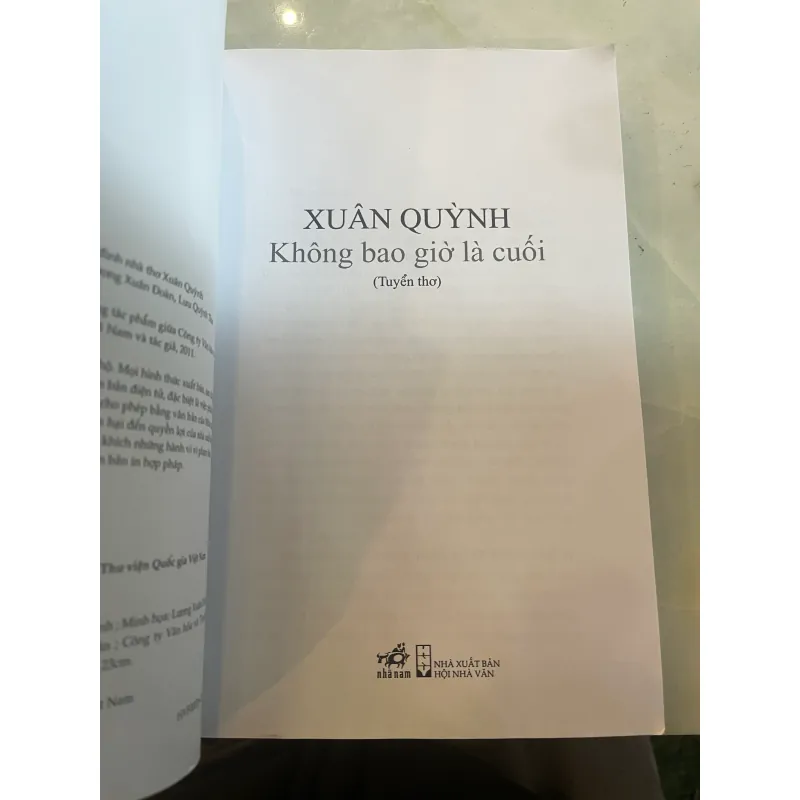 TUYỂN THƠ XUÂN QUỲNH: KHÔNG BAO GIỜ LÀ CUỐI  999166