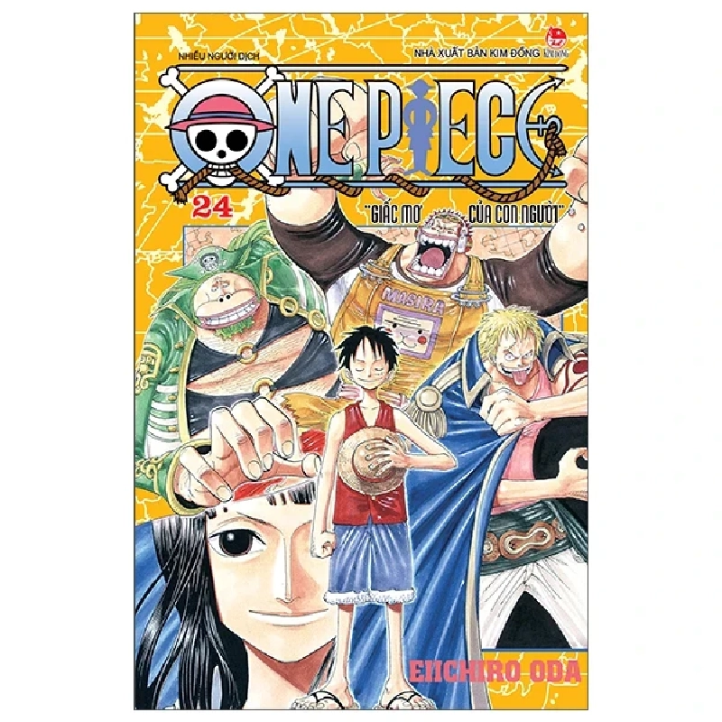 One Piece - Tập 24: Giấc Mơ Của Con Người - Eiichiro Oda (Mới 100%) Truyện tranh, NXB Kim Đồng - SÁCH ĐẠI HỌC 485632