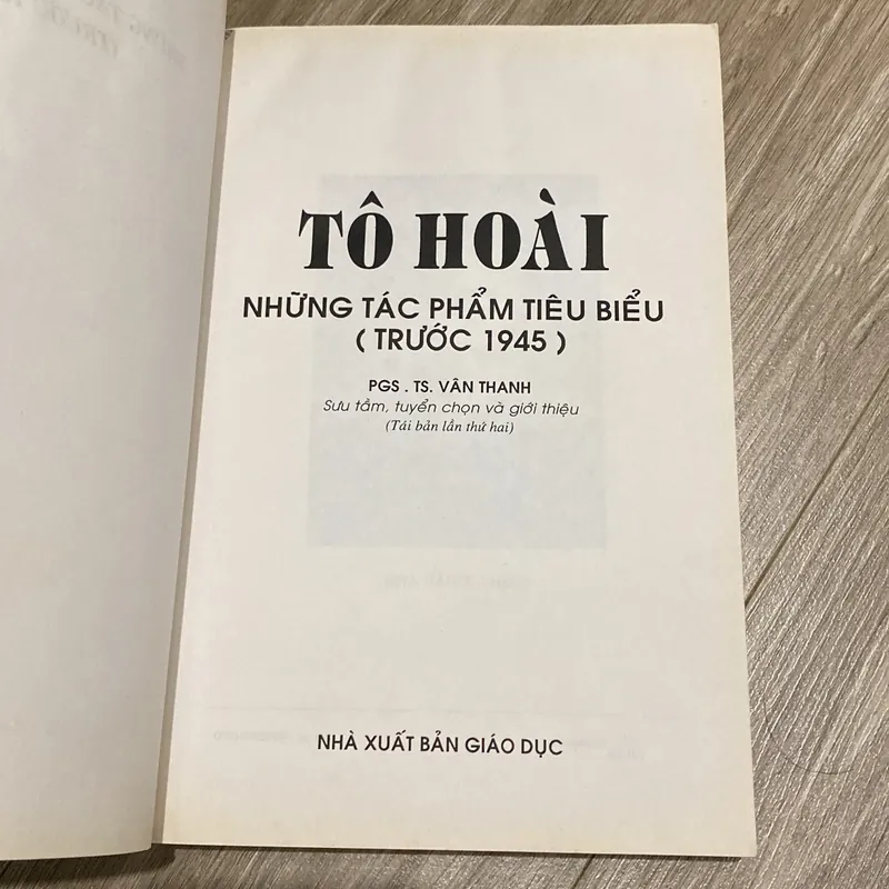 TÔ HOÀI, NHỮNG TÁC PHẨM TIÊU BIỂU TRƯỚC 1945  590395