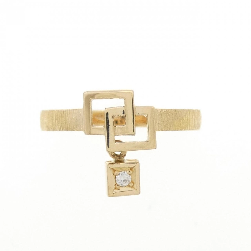 Nhẫn kim cương K18YG 670997