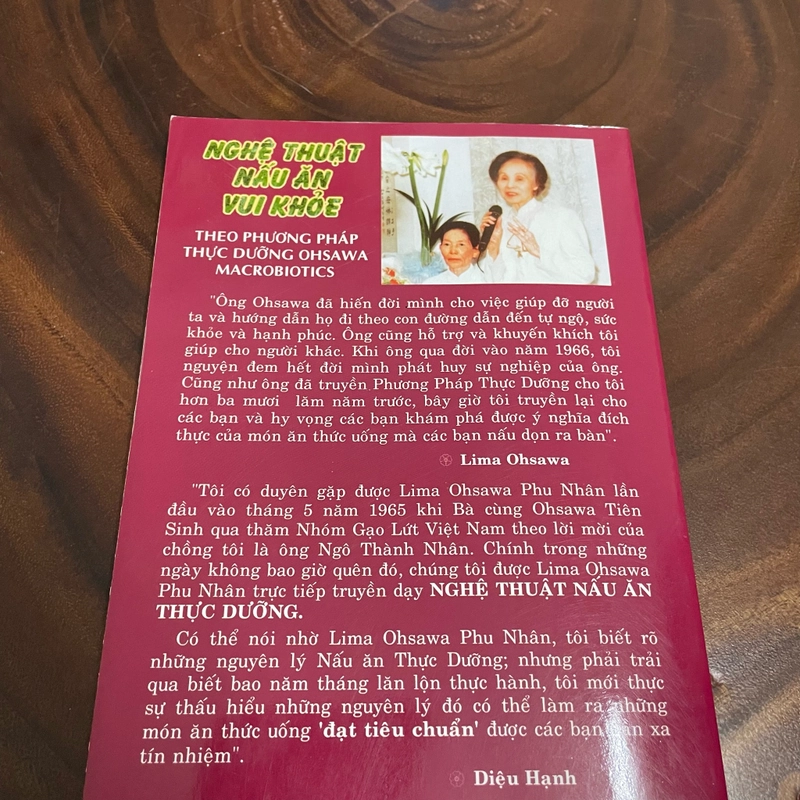 [Chữ Ký] - II Nghệ Thuật Nấu Ăn Vui Khoẻ _ Theo Phương Pháp Thực Dưỡng Ohsawa Macrobiotics 443486