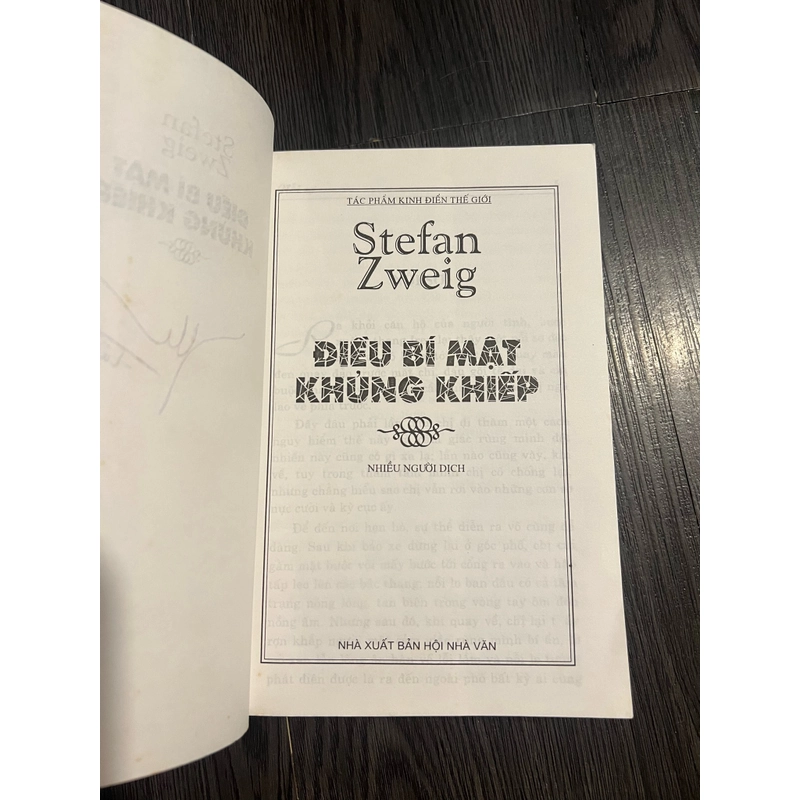 Điều bí mật khủng khiếp - S. Zweig  304923