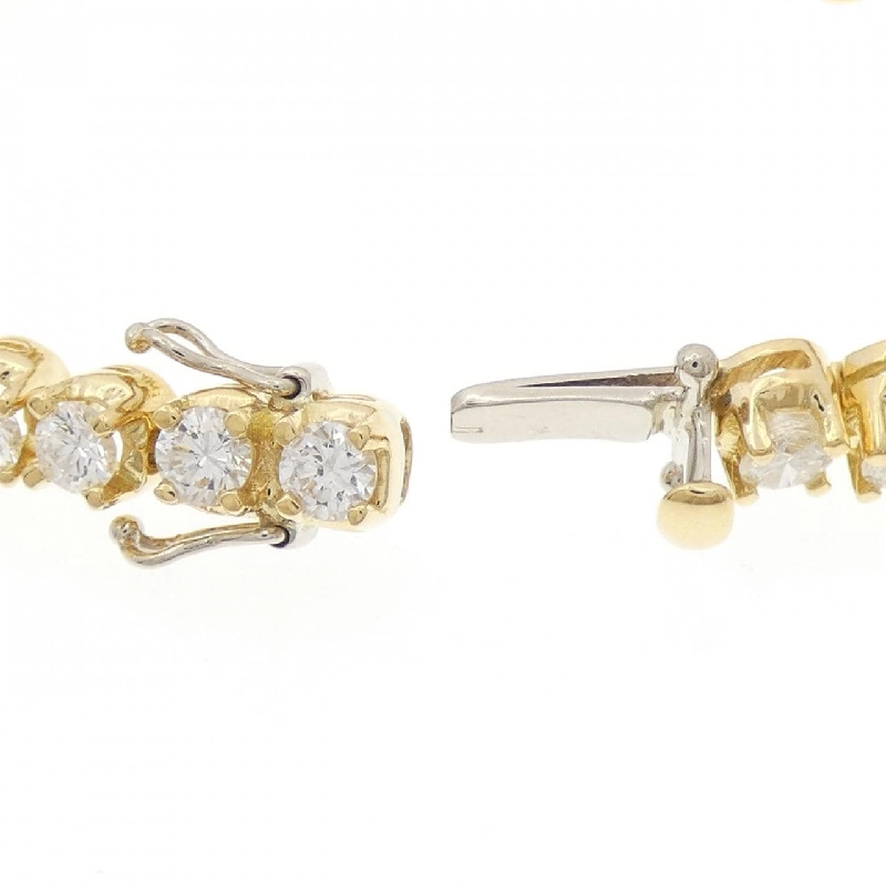 Vòng tay kim cương 750YG/750WG 5.02CT - Hàng hiệu Chính hãng 873422