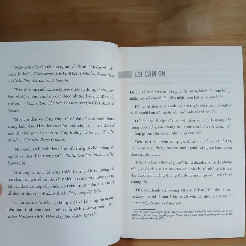 The Book Of Leadership (Dẫn Dắt Bản Thân, Đội Nhóm Và Tổ Chức Vươn Xa) - Anthony Gell 704193