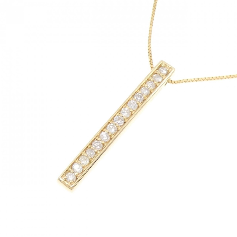 Dây chuyền kim cương K18YG 0.50CT - Hàng hiệu Chính hãng 860662