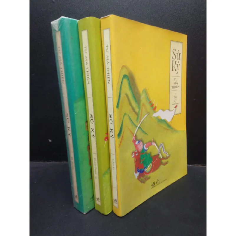 [Sách Cũ SCGR] Bộ 3 tập (1,2,3) sử ký - Tư Mã Thiên mới 90% bẩn nhẹ HCM1604 văn học 685144