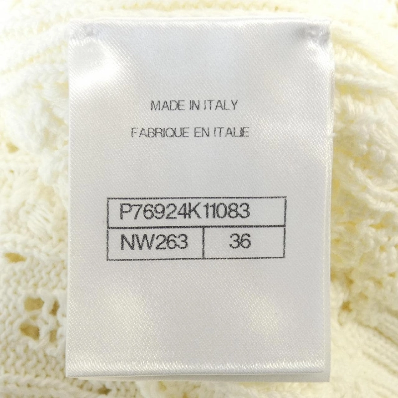 CHANEL LOOK25 P76924K11083 Áo len - Hàng hiệu Authentic 824385