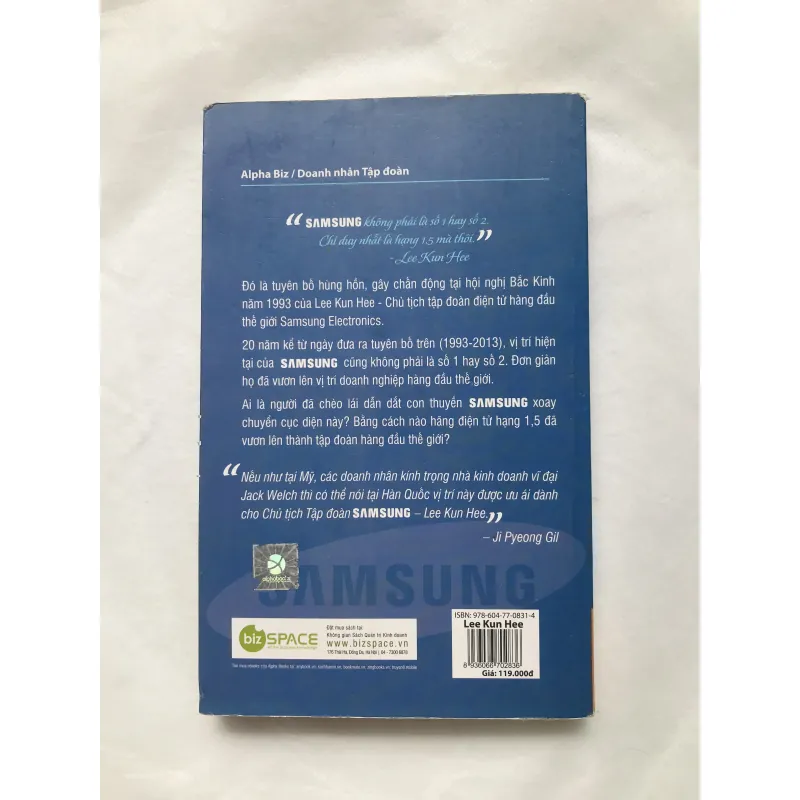 Lee Kun Hee - Những Lựa Chọn Chiến Lược và Kỳ Tích Samsung 750341